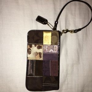 Coach wristlet